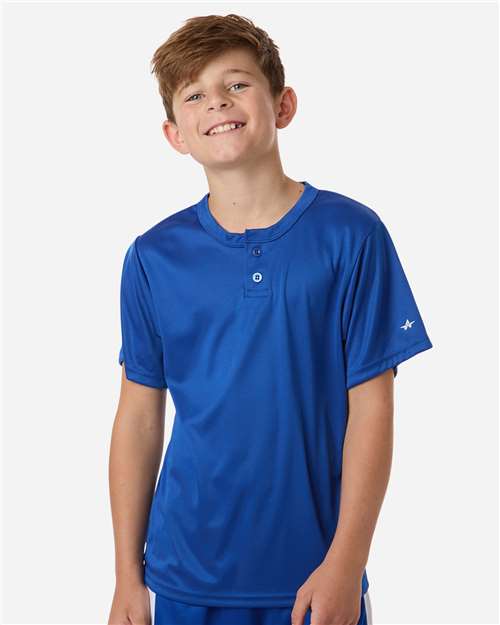 Alleson Athletic Youth B-Core Placket Jersey 2930