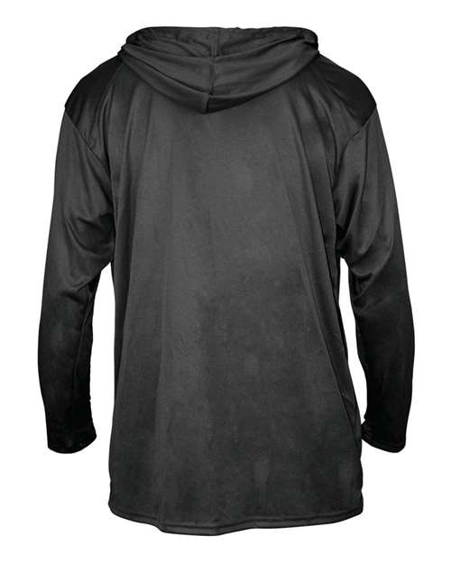 Badger Unisex B-Core Hooded Long Sleeve T-Shirt 4105