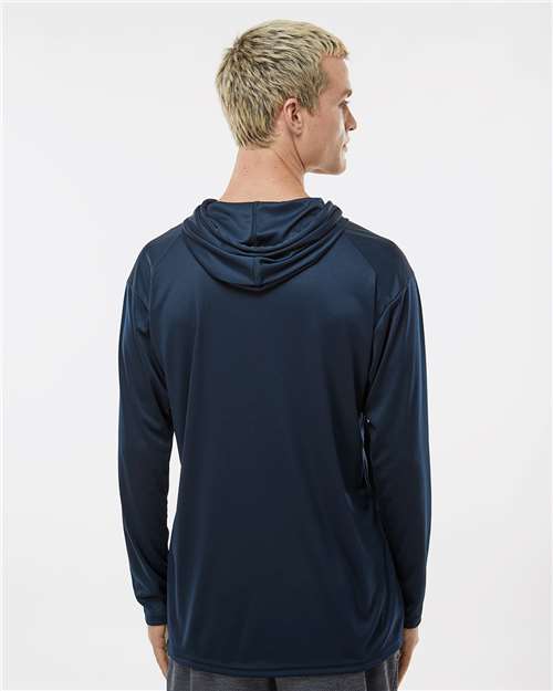 Badger Unisex B-Core Hooded Long Sleeve T-Shirt 4105