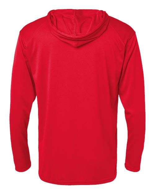 Badger Unisex B-Core Hooded Long Sleeve T-Shirt 4105