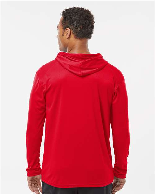 Badger Unisex B-Core Hooded Long Sleeve T-Shirt 4105