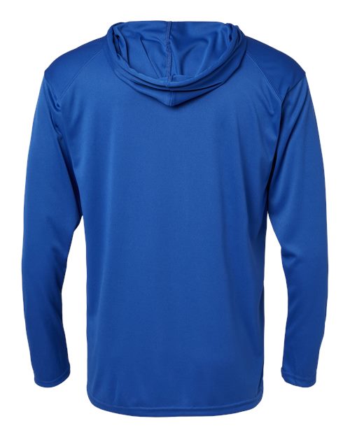 Badger Unisex B-Core Hooded Long Sleeve T-Shirt 4105