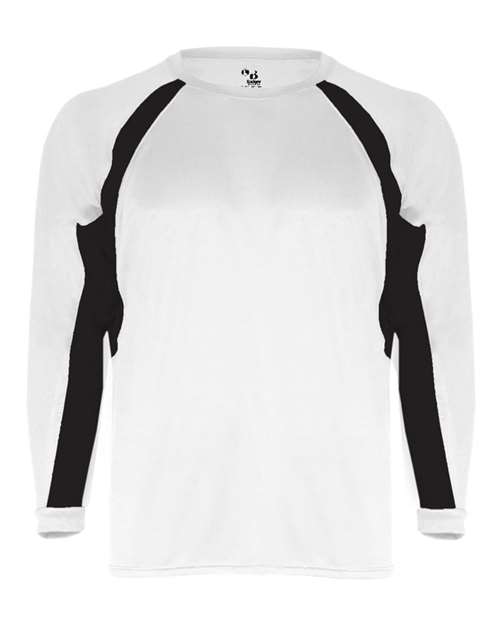 Badger Men's B-Core Hook Long Sleeve T-Shirt 4154