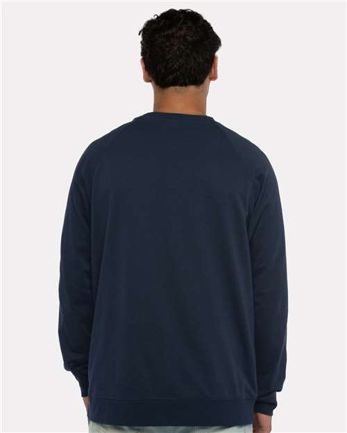 Next Level Unisex Laguna Raglan Crewneck Sweatshirt 9000