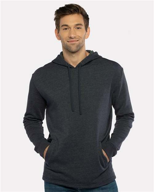 Next Level Unisex Malibu Welt Pocket Hooded Sweatshirt 9300