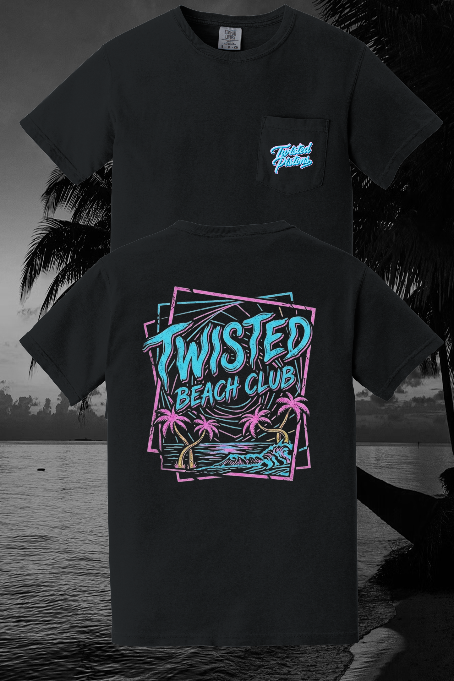 Twisted Beach Club tee