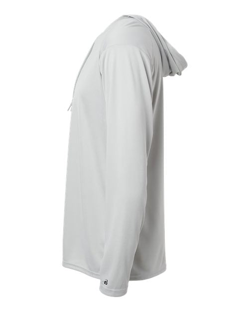Badger Unisex B-Core Hooded Long Sleeve T-Shirt 4105