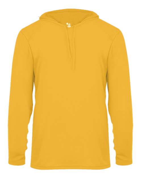 Badger Unisex B-Core Hooded Long Sleeve T-Shirt 4105