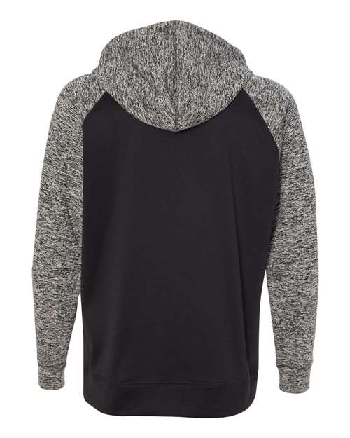 J. America Men's Colorblocked Cosmic Fleece Hooded Sweatshirt 8612