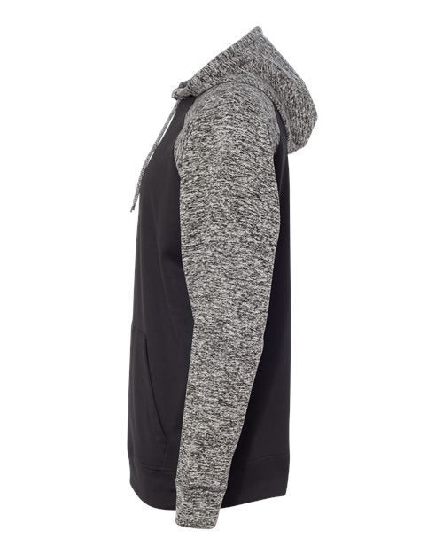 J. America Men's Colorblocked Cosmic Fleece Hooded Sweatshirt 8612