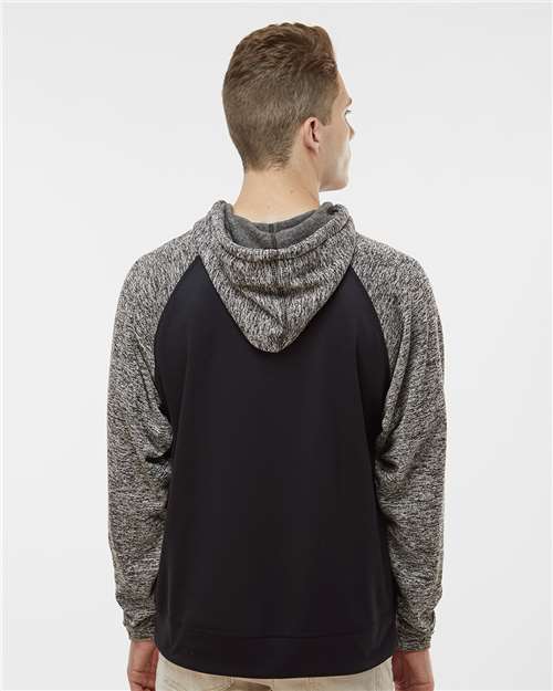 J. America Men's Colorblocked Cosmic Fleece Hooded Sweatshirt 8612