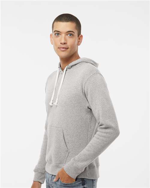 J. America Men's Triblend Fleece Hooded Sweatshirt 8871