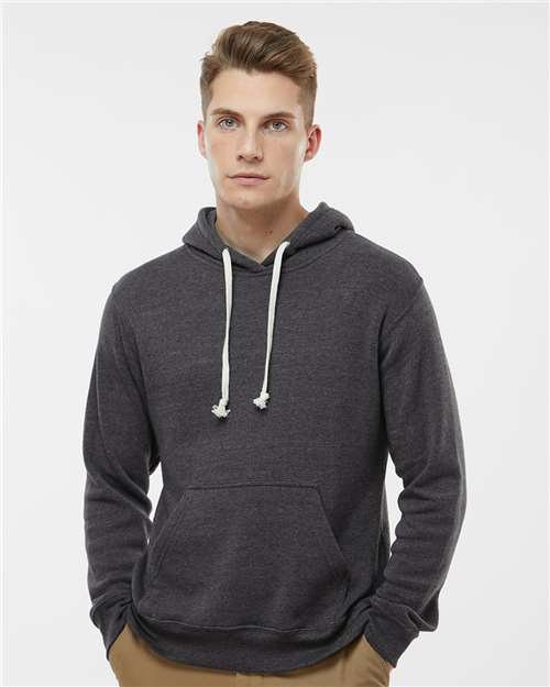 J. America Men's Triblend Fleece Hooded Sweatshirt 8871