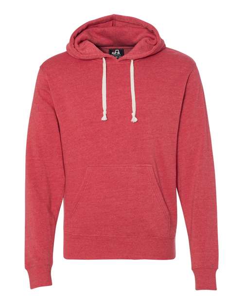 J. America Men's Triblend Fleece Hooded Sweatshirt 8871