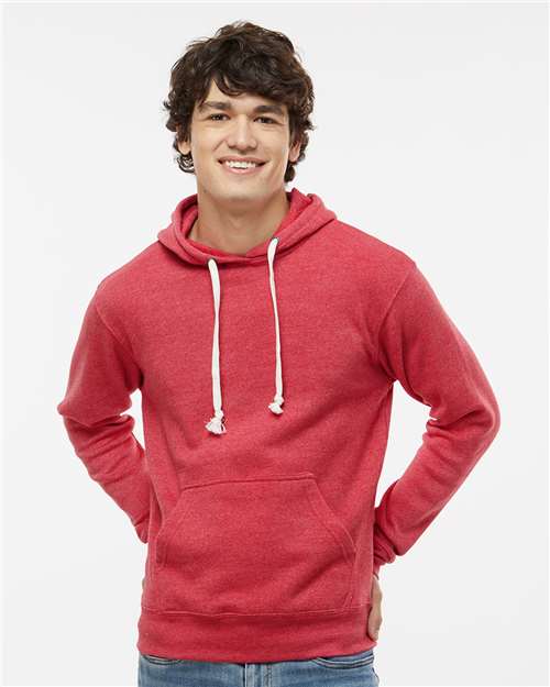 J. America Men's Triblend Fleece Hooded Sweatshirt 8871