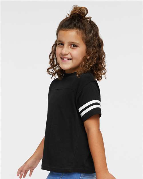 Rabbit Skins Toddler Football Fine Jersey Tee 3037