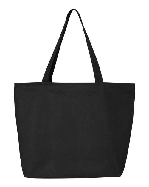 Q-Tees 25L Zippered Tote Q611