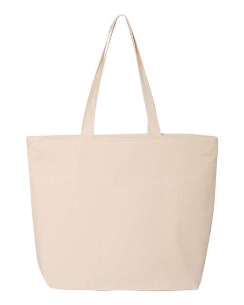 Q-Tees 25L Zippered Tote Q611