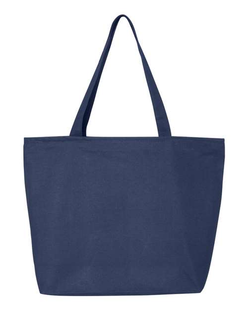 Q-Tees 25L Zippered Tote Q611