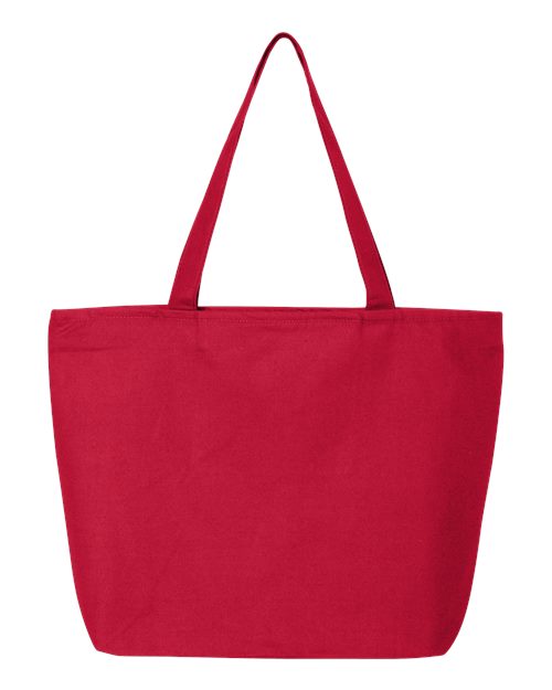 Q-Tees 25L Zippered Tote Q611