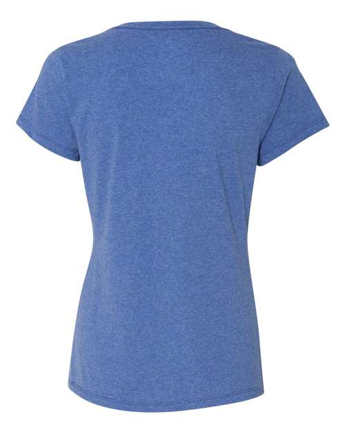 Hanes Women's Perfect-T Triblend V-Neck T-Shirt 42VT
