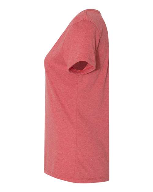 Hanes Women's Perfect-T Triblend V-Neck T-Shirt 42VT