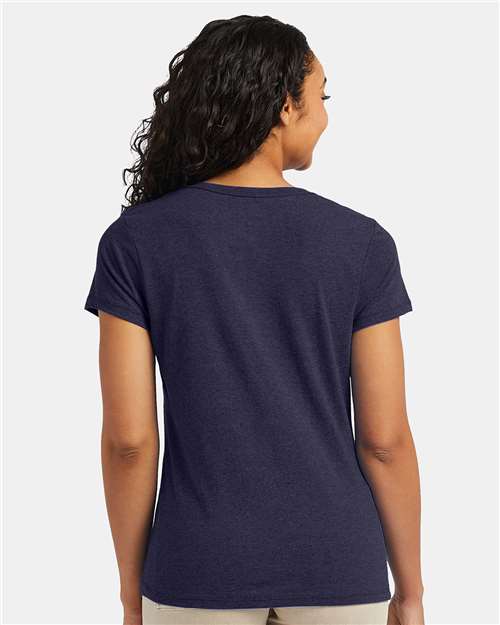 Hanes Women's Perfect-T Triblend V-Neck T-Shirt 42VT