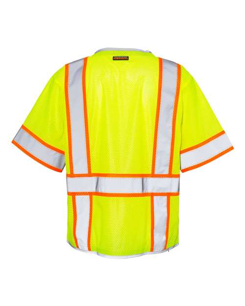 Kishigo Unisex Premium Brilliant Series® Heavy Duty Class 3 Vest 1550-1551