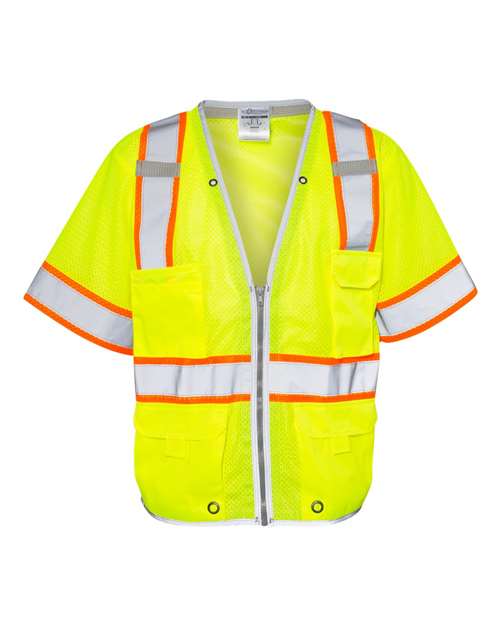 Kishigo Unisex Premium Brilliant Series® Heavy Duty Class 3 Vest 1550-1551