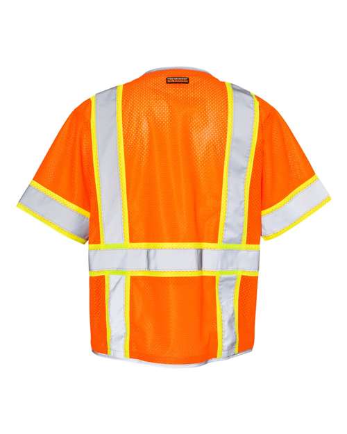 Kishigo Unisex Premium Brilliant Series® Heavy Duty Class 3 Vest 1550-1551