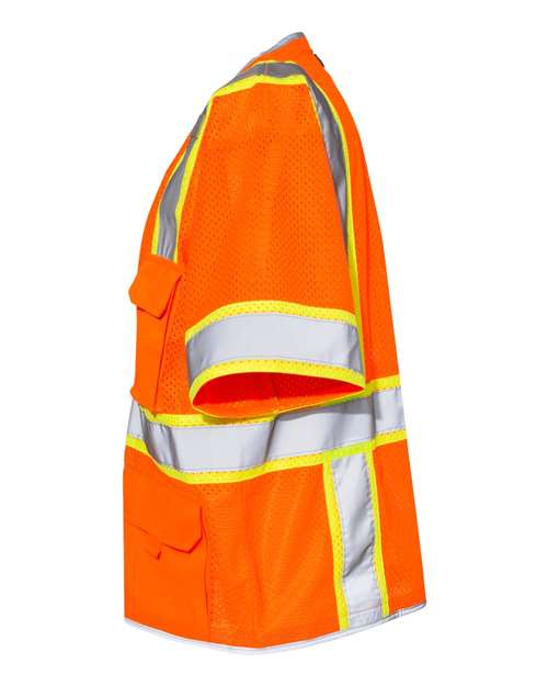 Kishigo Unisex Premium Brilliant Series® Heavy Duty Class 3 Vest 1550-1551