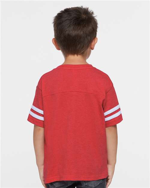 Rabbit Skins Toddler Football Fine Jersey Tee 3037