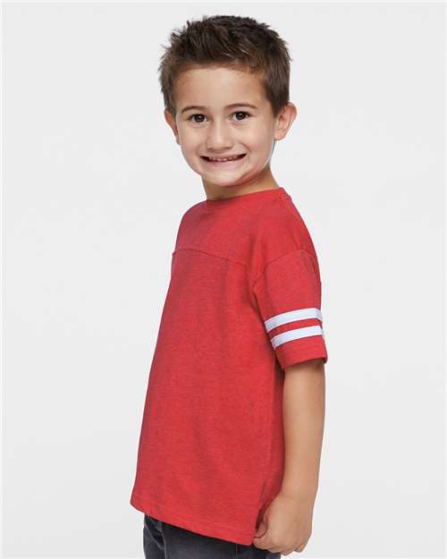 Rabbit Skins Toddler Football Fine Jersey Tee 3037