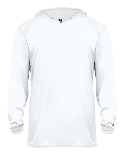 Badger Youth B-Core Long Sleeve Hooded T-Shirt 2105
