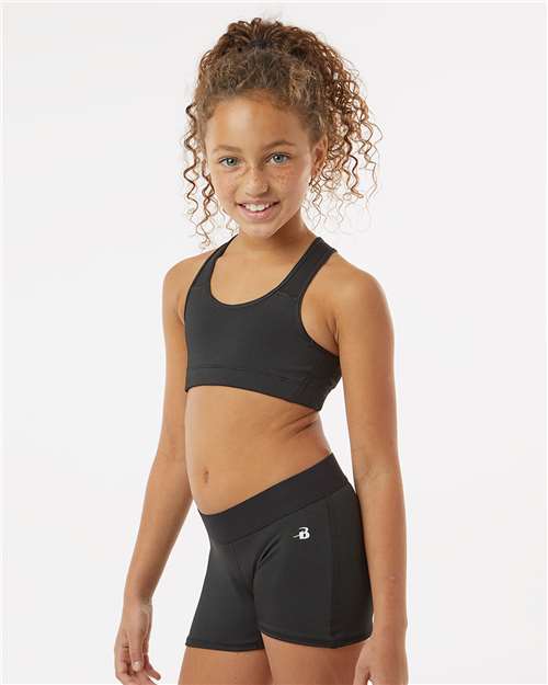 Badger Girls' Pro-Compression Shorts 2629
