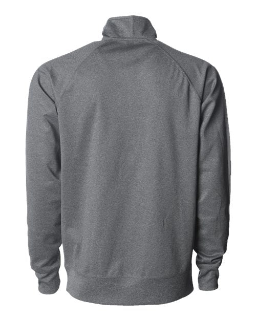 Independent Trading Co. Men's Lightweight Poly-Tech Full-Zip Track Jacket EXP70PTZ