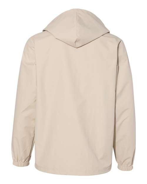 Independent Trading Co. Men's Water-Resistant Hooded Windbreaker EXP95NB