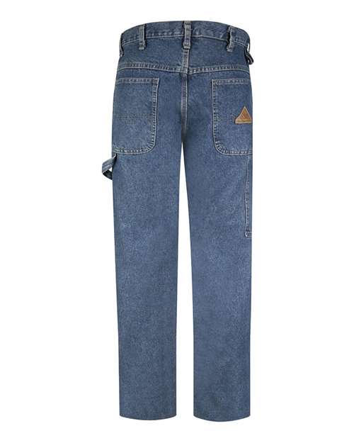 Bulwark Men's Flame Resistant Pre-Washed Denim Dungaree PEJ8