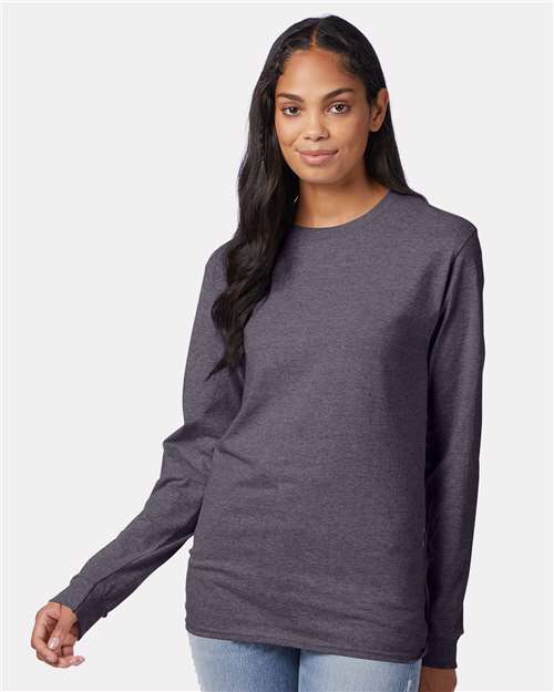 Hanes Unisex Authentic Long Sleeve T-Shirt 5586