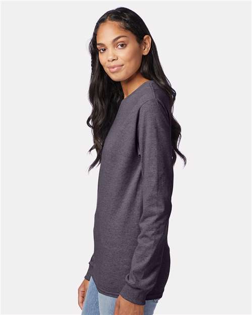 Hanes Unisex Authentic Long Sleeve T-Shirt 5586