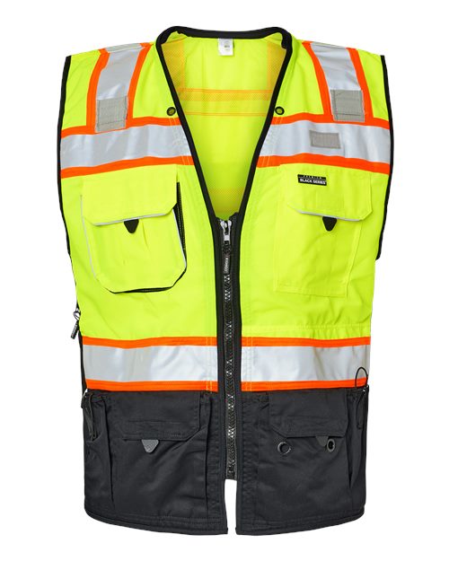Kishigo Unisex Premium Black Series® Surveyors Vest S5002-5003
