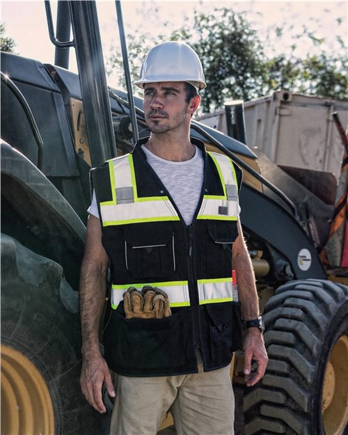 Kishigo Unisex EV Series® Enhanced Visibility Professional Utility Vest B500