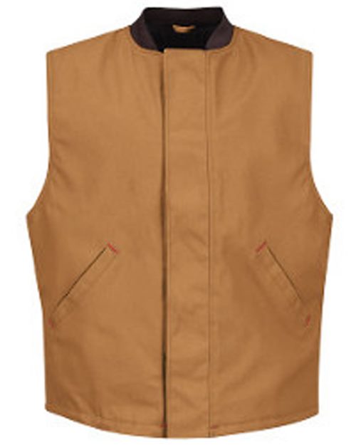 Red Kap Men's Blended Duck Insulated Vest VD22