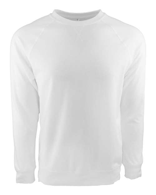 Next Level Unisex Laguna Raglan Crewneck Sweatshirt 9000