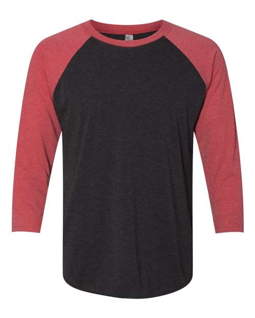 Next Level Unisex Triblend Three-Quarter Raglan T-Shirt 6051
