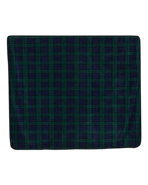 Alpine Fleece Polyester/Nylon Patterned Picnic Blanket 8702