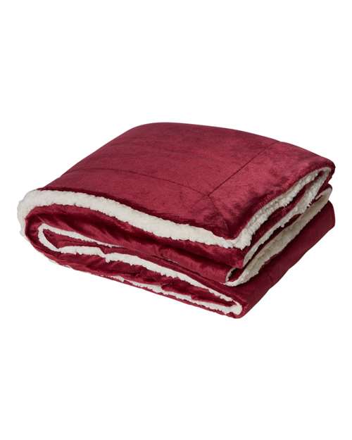 Alpine Fleece Micro Mink Sherpa Blanket 8712