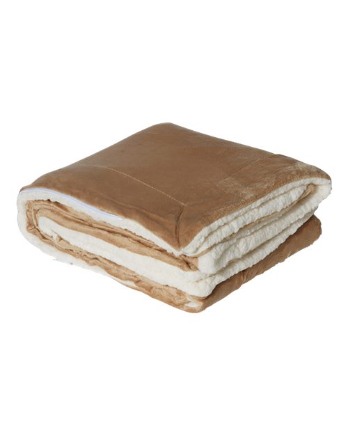 Alpine Fleece Micro Mink Sherpa Blanket 8712