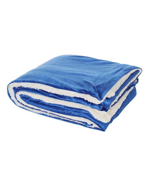 Alpine Fleece Micro Mink Sherpa Blanket 8712