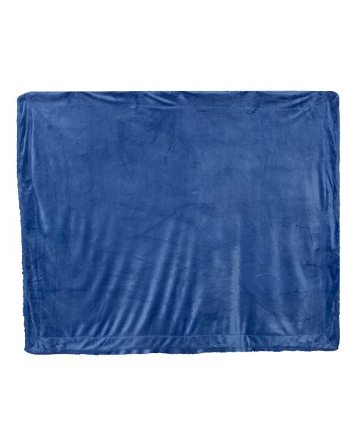 Alpine Fleece Micro Mink Sherpa Blanket 8712